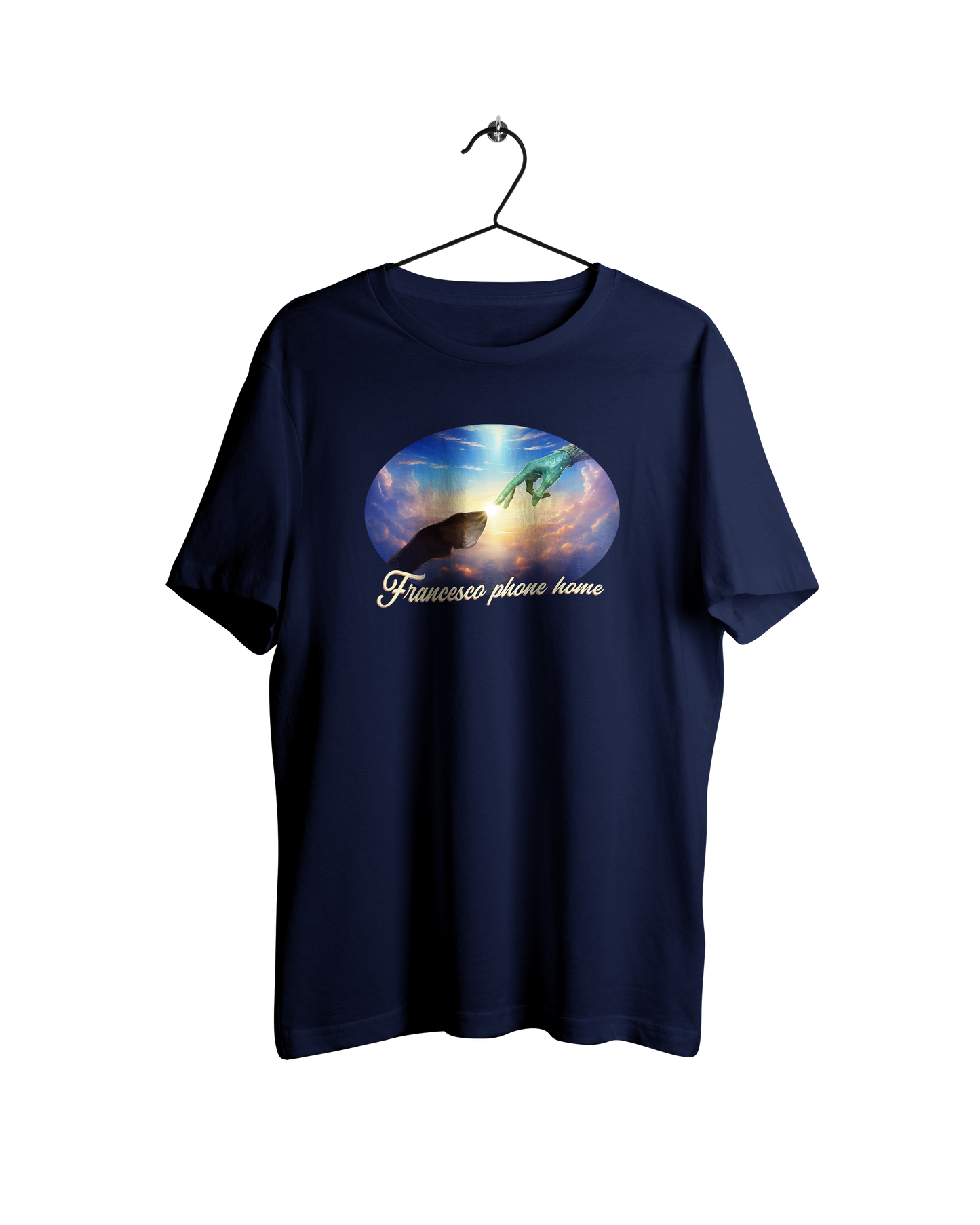 Francesco Phone Home T-shirt Navy
