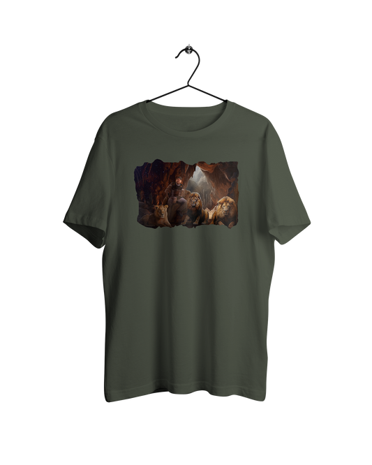 Daniel & Lejonen T-shirt Khaki