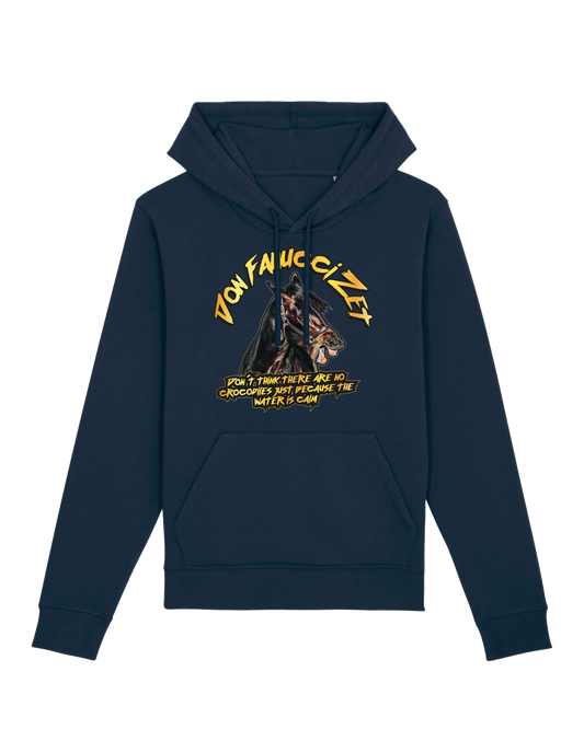 Don Fanucci Crocodiles Hoodie Navy