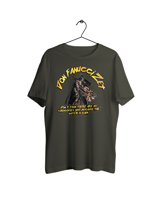 Don Fanucci Crocodiles t-shirt Khaki