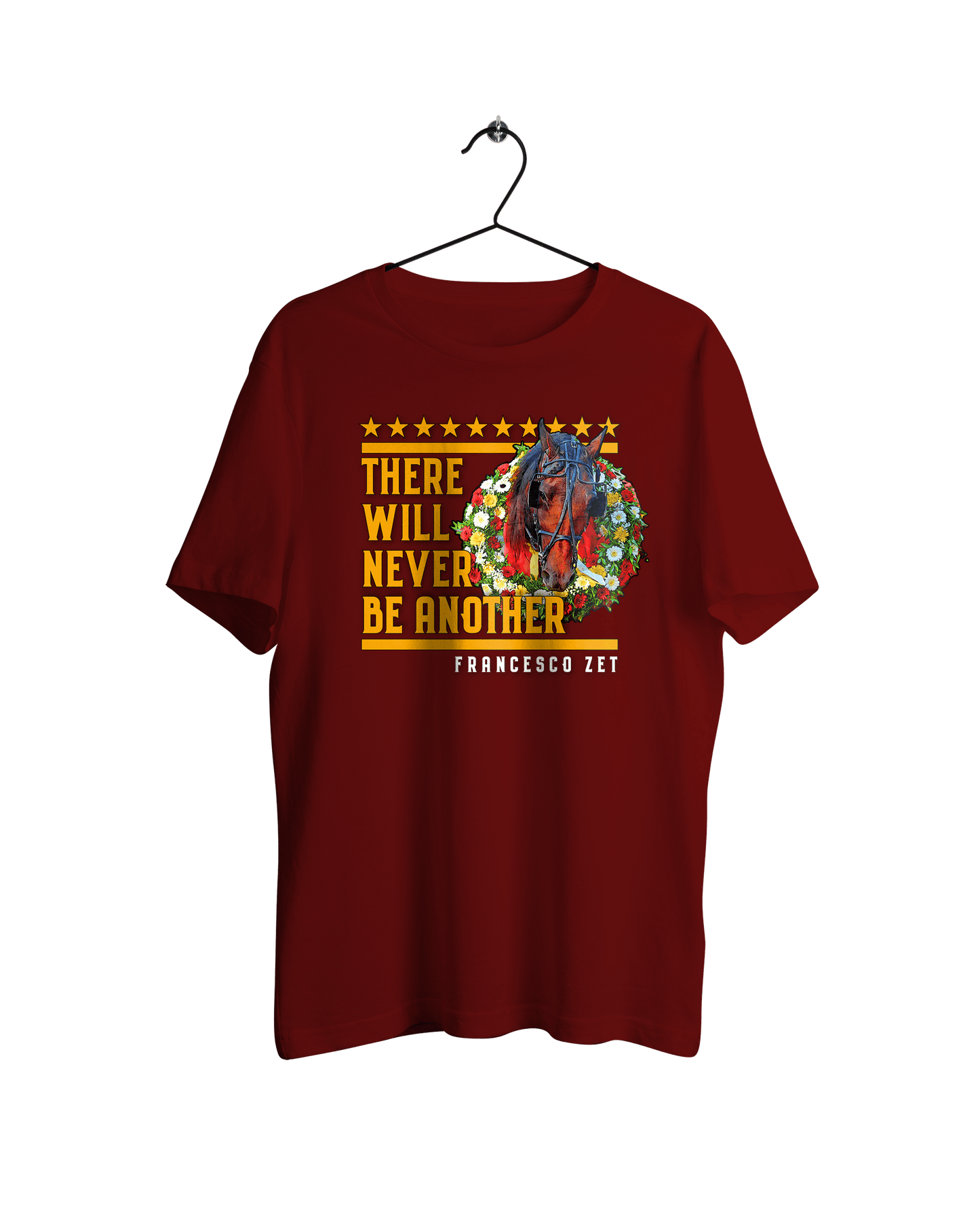 Fransesco Zet T-shirt vinröd