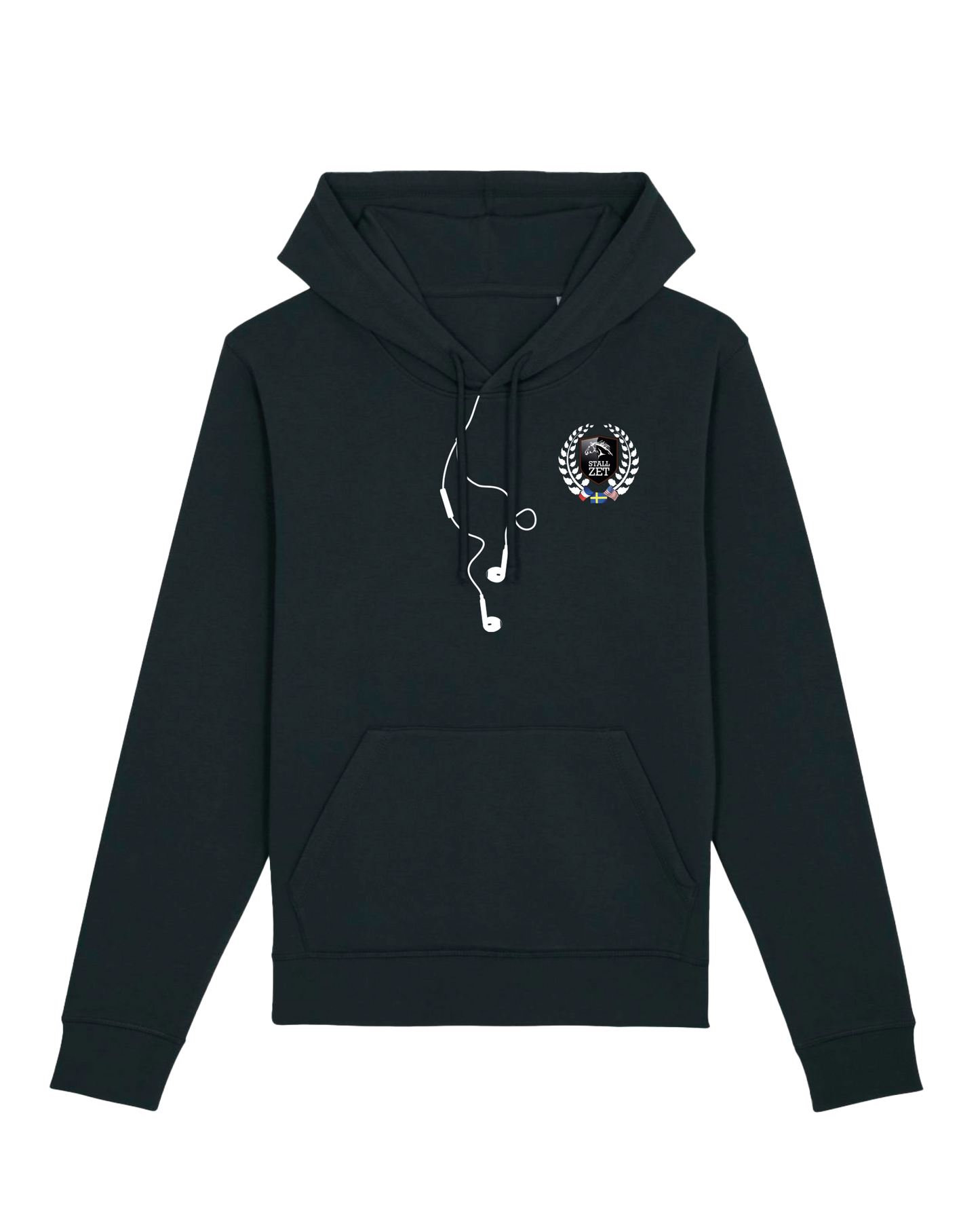 Stall Zet - Lurar Hood - Svart